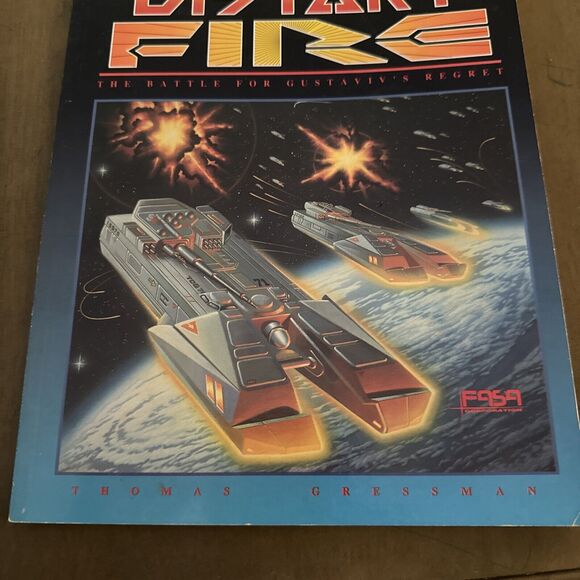 Renegade Legion Distant Fire SC RPG NEW FASA Roleplaying Game Scenario Pack Book - Picture 3 of 5